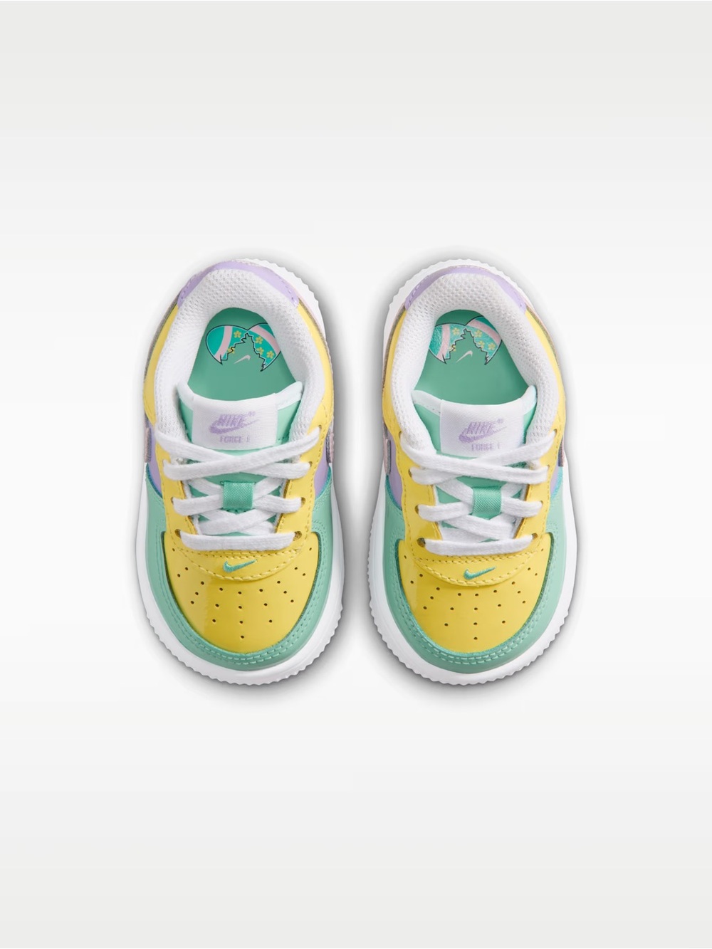 KIDS NIKE AIR FORCE 1 LOW 'EASTER' TODDLER - Picture 2 of 4